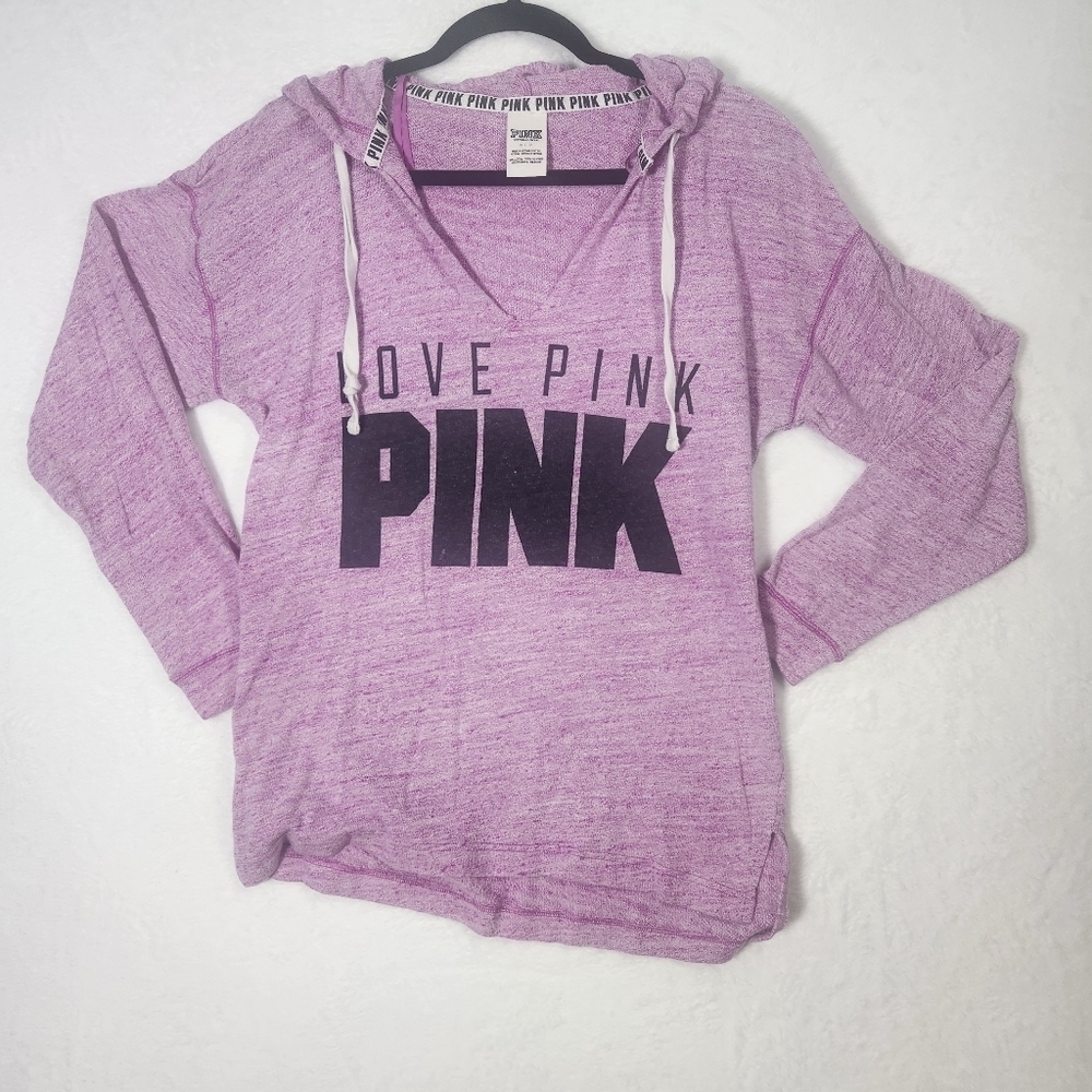 Love Pink By Victoria's Secret Hoodie Sweatshirt, size Small